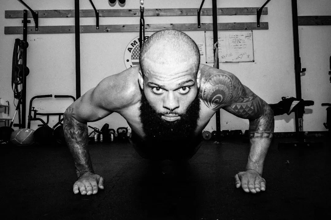 Photo veganfitness krafttraining bodybuilding